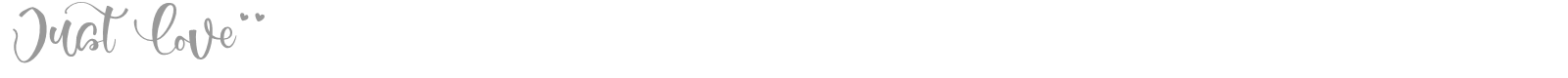 Just Love font preview